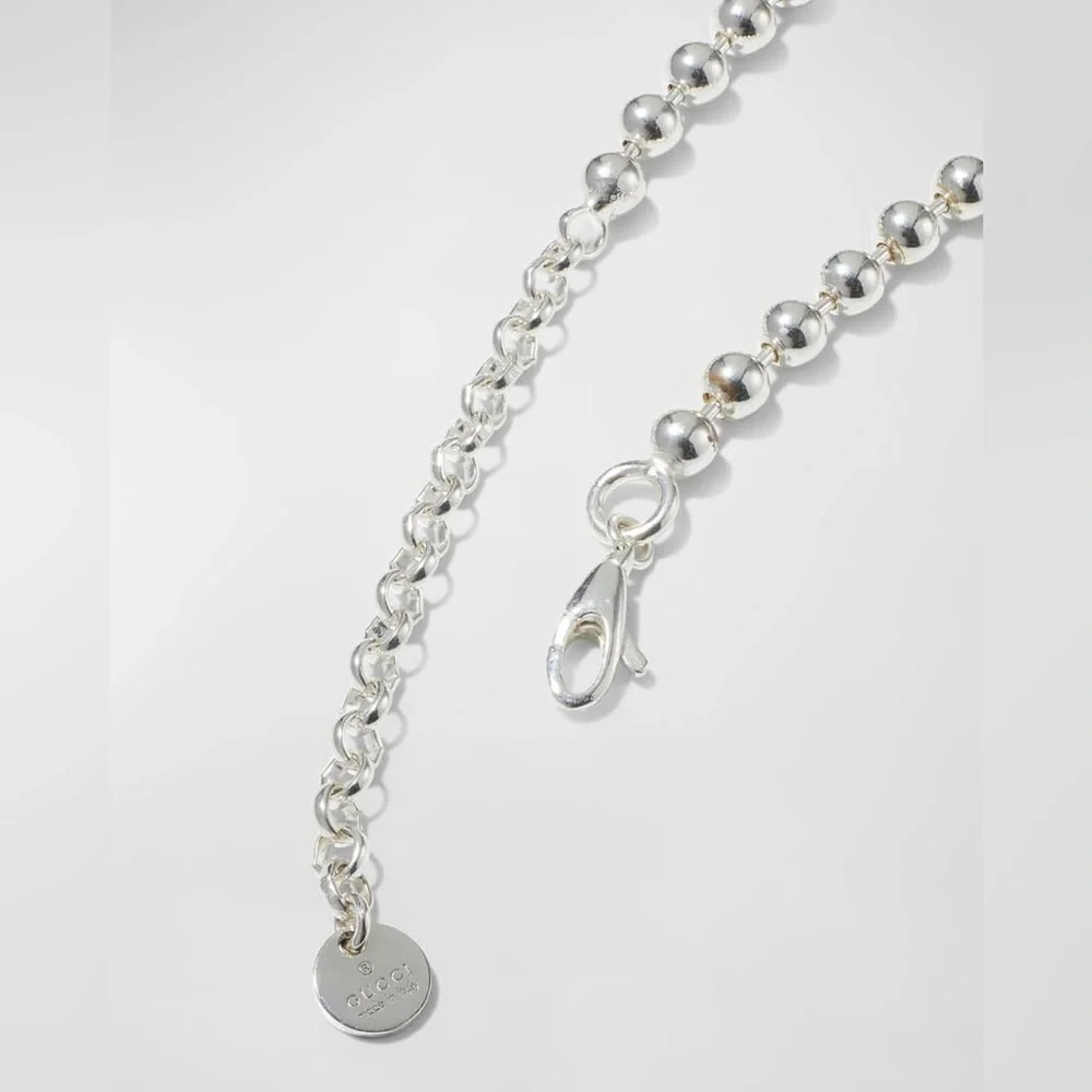 Gucci Men's Interlocking GG Pendant Necklace
